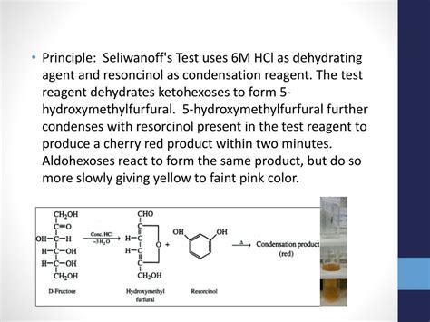 seliwanoff test principle